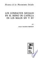 Libro Los conflictos sociales en el Reino de Castilla en los siglos XIV y XV
