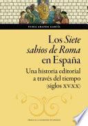 Libro Los Siete sabios de Roma en España