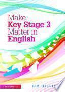 Libro Make Key Stage 3 Matter in English