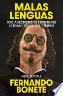 Libro Malas lenguas