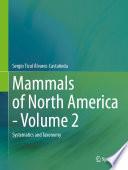 Libro Mammals of North America - Volume 2