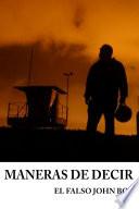 Libro Maneras de decir