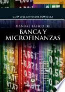 Libro Manual basico de banca y microfinanzas