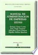 Libro Manual de administración de empresas