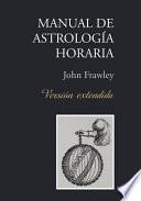 Libro Manual de Astrologia Horaria - Version Extendida