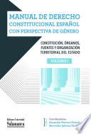 Libro Manual de Derecho Constitucional español con perspectiva de género