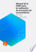 Libro Manual de la OMPI para la realización de encuestas de consumidores