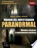 Libro Manual del investigador paranormal
