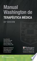 Libro Manual Washington de Terapeutica Medica