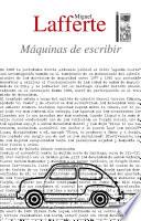 Libro Máquinas de escribir