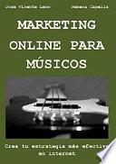 Libro Marketing online para músicos
