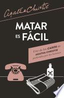 Libro Matar es fácil