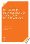 Libro Metodología de la investigación social: Caja de herramientas