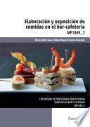 Libro MF1049_2 - Elaboración y exposición de comidas en el bar cafetería