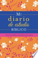 Libro Mi diario de estudio bblico