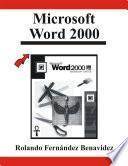 Libro Microsoft Word 2000