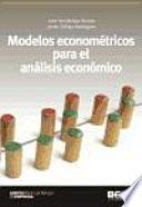 Libro Modelos econométricos para el análisis económico