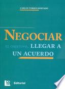 Libro Negociar