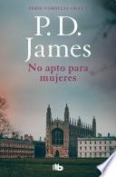 Libro No apto para mujeres (Cordelia Gray)