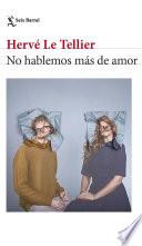 Libro No hablemos más de amor