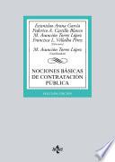 Libro Nociones básicas de contratación pública