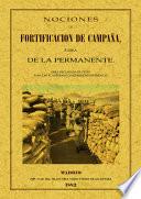 Libro Nociones de fortificación de campaña