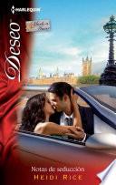 Libro Notas de seducción