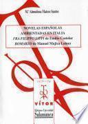 Libro Novelas españolas ambientadas en Italia