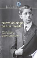 Libro Nueva antología de Luis Tejada