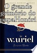 Libro O Grimorio Do Papa Honorio