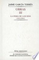 Libro Obras III