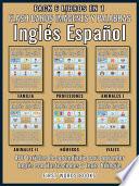 Libro Pack 6 Libros en 1 - Flash Cards Imágenes y Palabras Inglés Español