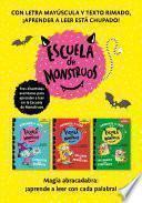 Libro Pack Aprender a leer en la Escuela de Monstruos (Libros 1-3)