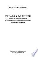 Libro Palabra de mujer