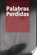 Libro PALABRAS PERDIDAS