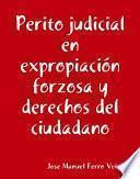 Libro Perito judicial en expropiación forzosa y derechos del ciudadano