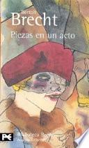 Libro Piezas en un acto / Drama in One Act
