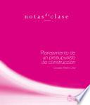 Libro Planeamiento de un presupuesto de construcción