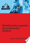 Libro Planificación y Gestión de la demanda. UF0475.