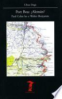Libro Port Bou: ¿Alemán?