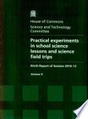 Libro Practical experiments in school science lessons and science field trips