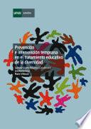 Libro Prevención e intervención temprana en el tratamiento educativo de la diversidad