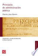 Libro Principios de administración pública