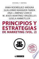 Libro Principios y estrategias de marketing (vol.2)