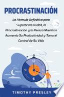 Libro Procrastinación
