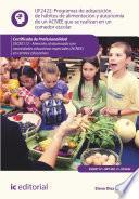 Libro Programas de adquisición de hábitos de alimentación y autonomía de un ACNEE que se realizan en un comedor escolar. SSCE0112