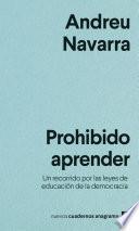 Libro Prohibido aprender
