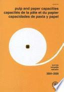 Libro Pulp and Paper Capacities