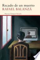 Libro Recado de un muerto