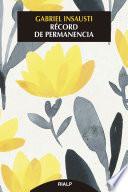 Libro Récord de permanencia